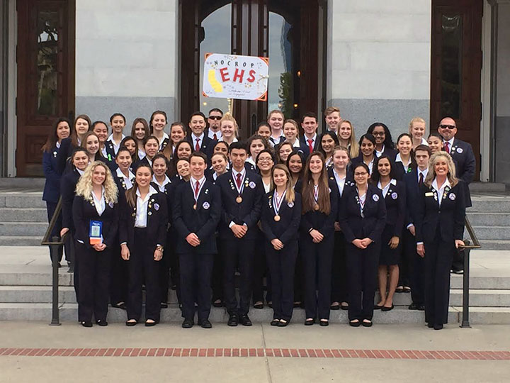 Esperanza medical students at state competition