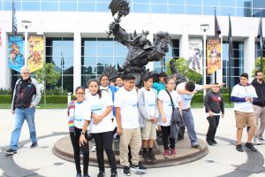 Topaz students at Blizzard Entertainment on a field trip.