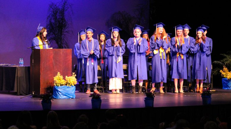 Parkview Graduation Ceremony 2017 in the Valencia High School Auditorium.