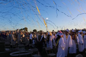 Valencia High School's graduation.