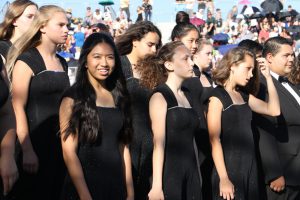 Yorba Linda High School's 2017 commencement ceremony in Shapell Stadium.