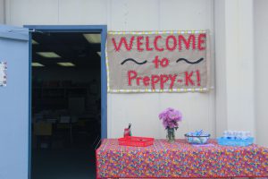 Parkview Preppy-K students attend a meet and greet before the new school year.