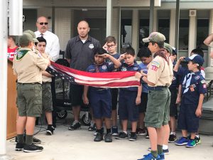 Glenknoll Elementary School's Patriot Day ceremony.