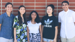 Valencia HIgh School students who earned a perfect score on the ACT test.