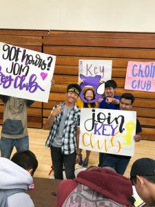 El Dorado High School's club rush.