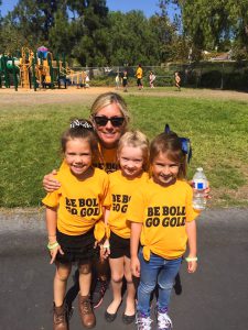 Travis Ranch School went BOLD and GOLD to support pediatric cancer research.