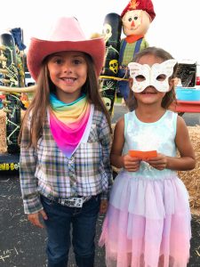 Woodsboro's fall festival with students.
