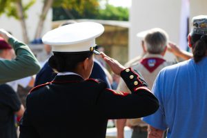 El Dorado High School Veterans Day ceremony.