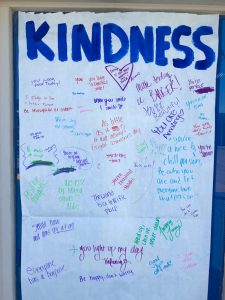The Great Kindness Challenge at Valencia High School.