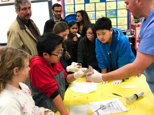 Golden's Science Night on campus.
