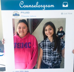 PYLUSD National School Counseling Week participants.