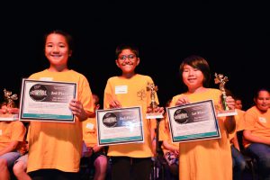Spelling Bee winners.