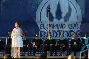 El Camino Real HS graduation.