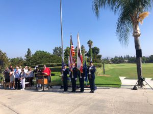 EHS AFJROTC at Alta Vista Country Club's "Tee it Up for the Troops" event.