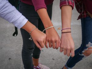 BYMS friendship bracelets for Community-Based Instruction elective.