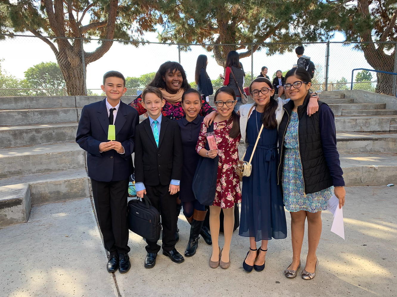 Parkview students at Speech and Debate tournament.