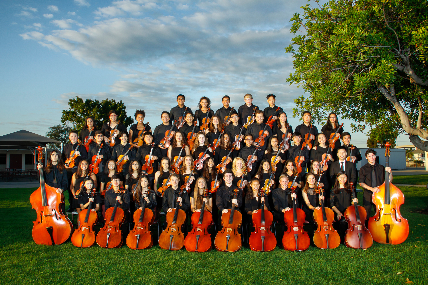 EHS Sinfonia Orchestra for 2019 school year.