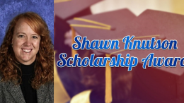 Shawn Knutson Scholarship Award 2019.