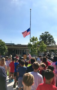 Glenknoll Elementary School patriot day.