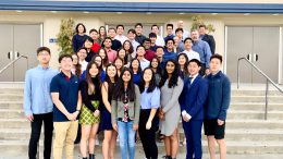 Valencia High School's 2019 National Merit Scholarship Program Semifinalists and Commended Scholars.