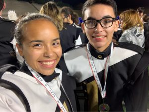 EDHS marching band silver medal.