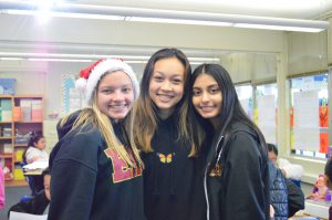Holiday exchange at Ruby Drive by Esperanza High.