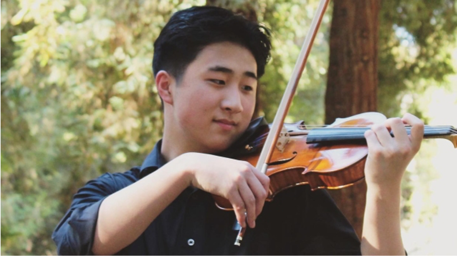 Aaron Kim of Brea, a senior studying at Valencia High School, is an instrumental music nominee in the specialty of piano and strings for Artist of the Year in 2022. (Photo courtesy of Charis Pak)