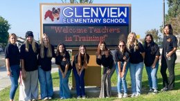 Esperanza High students at Glenview