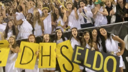 El Dorado High student section.