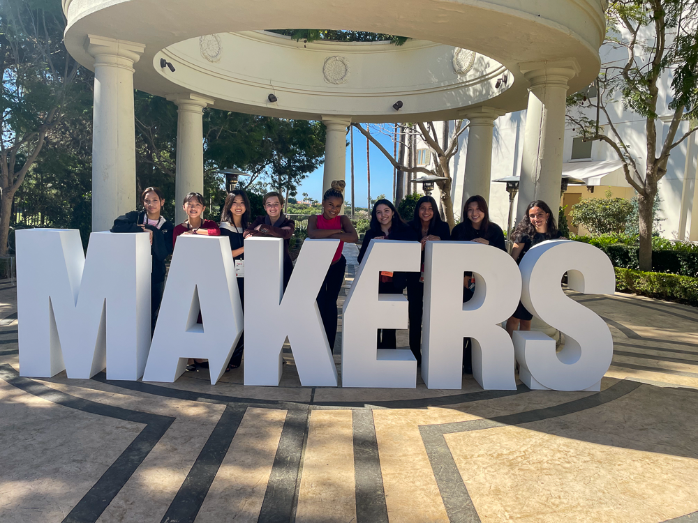 Valencia student at MAKERS Conference.