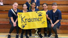 Kraemer Middle School dance team.