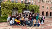AVID students from EDHS at USC.