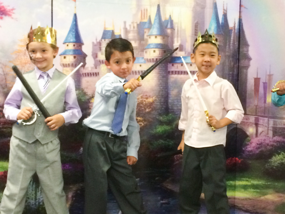 Golden Elementary students at the Fairy Tale Ball.