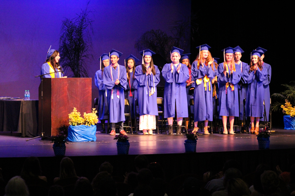 Parkview Graduation Ceremony 2017 in the Valencia High School Auditorium.