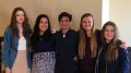 Parkview seniors celebrating graduation at brunch.
