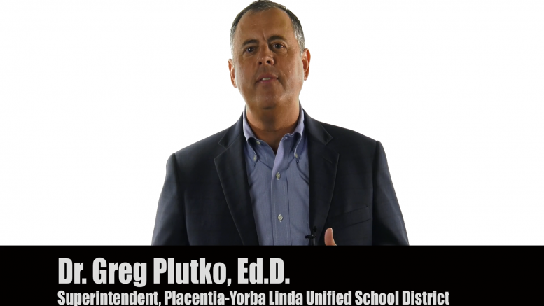 Superintendent, Dr. Greg Plutko, shared the below video with employees district-wide.