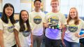 Valencia High School Boeing Interns won a robotics competition.