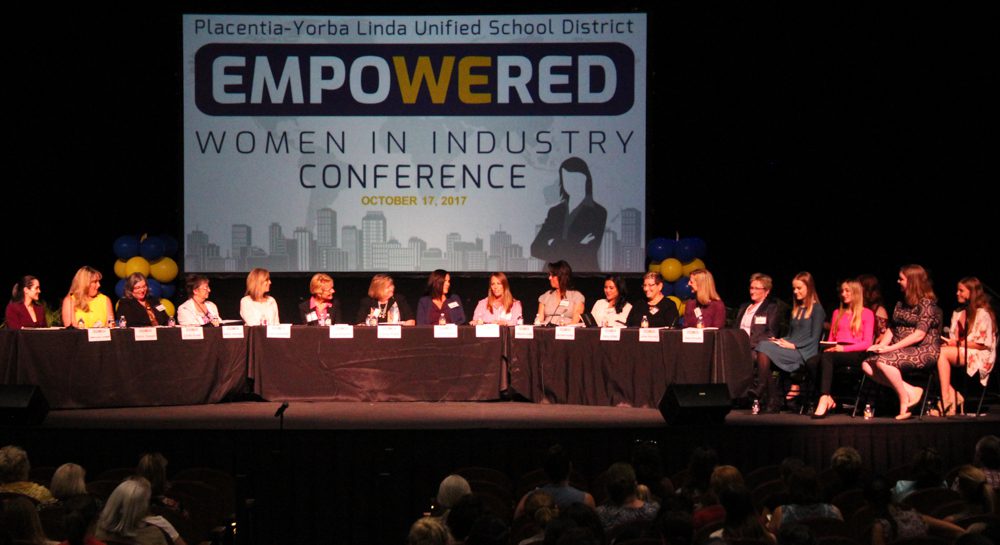 A picture from the Women in Industry Conference.