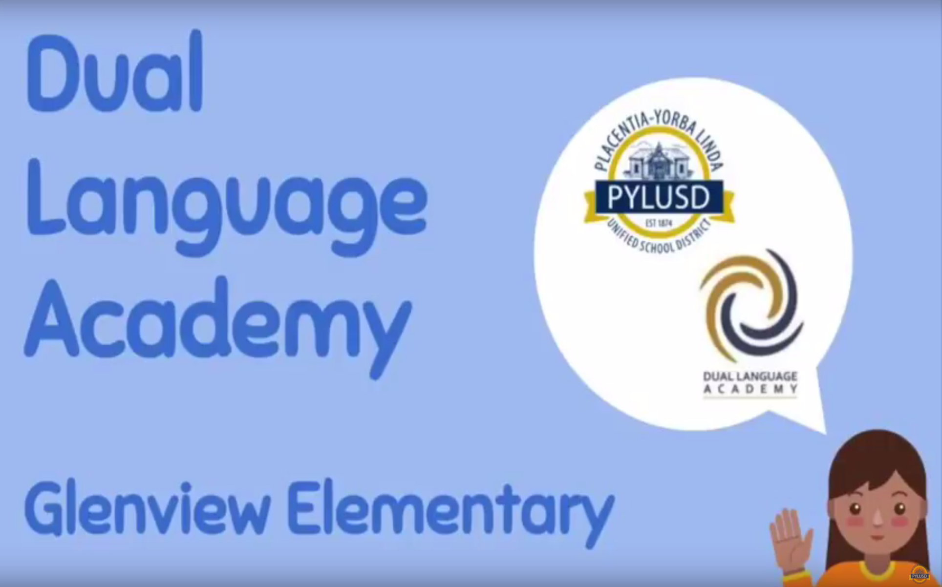 Dual Language Academy graphic.