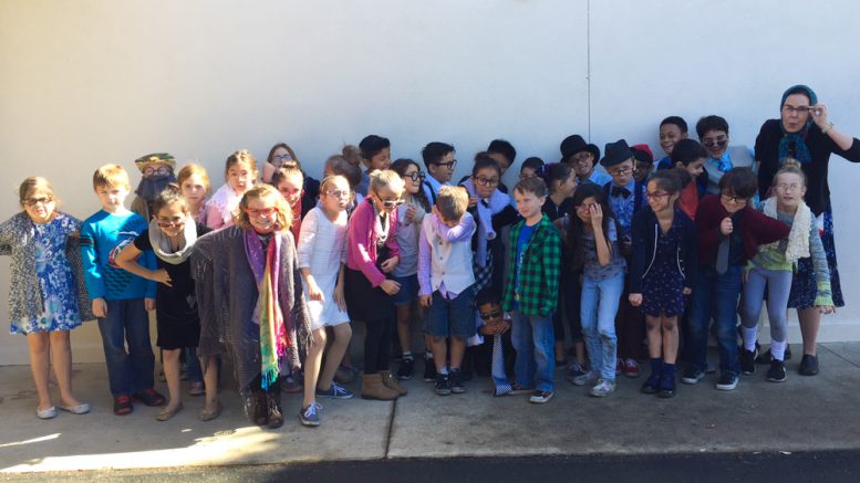 100 day of school at Rose Drive.