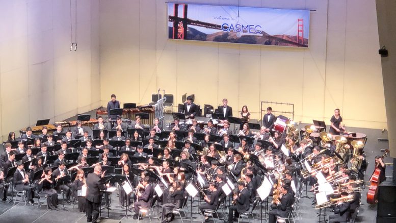 EDHS student performing in symphony.