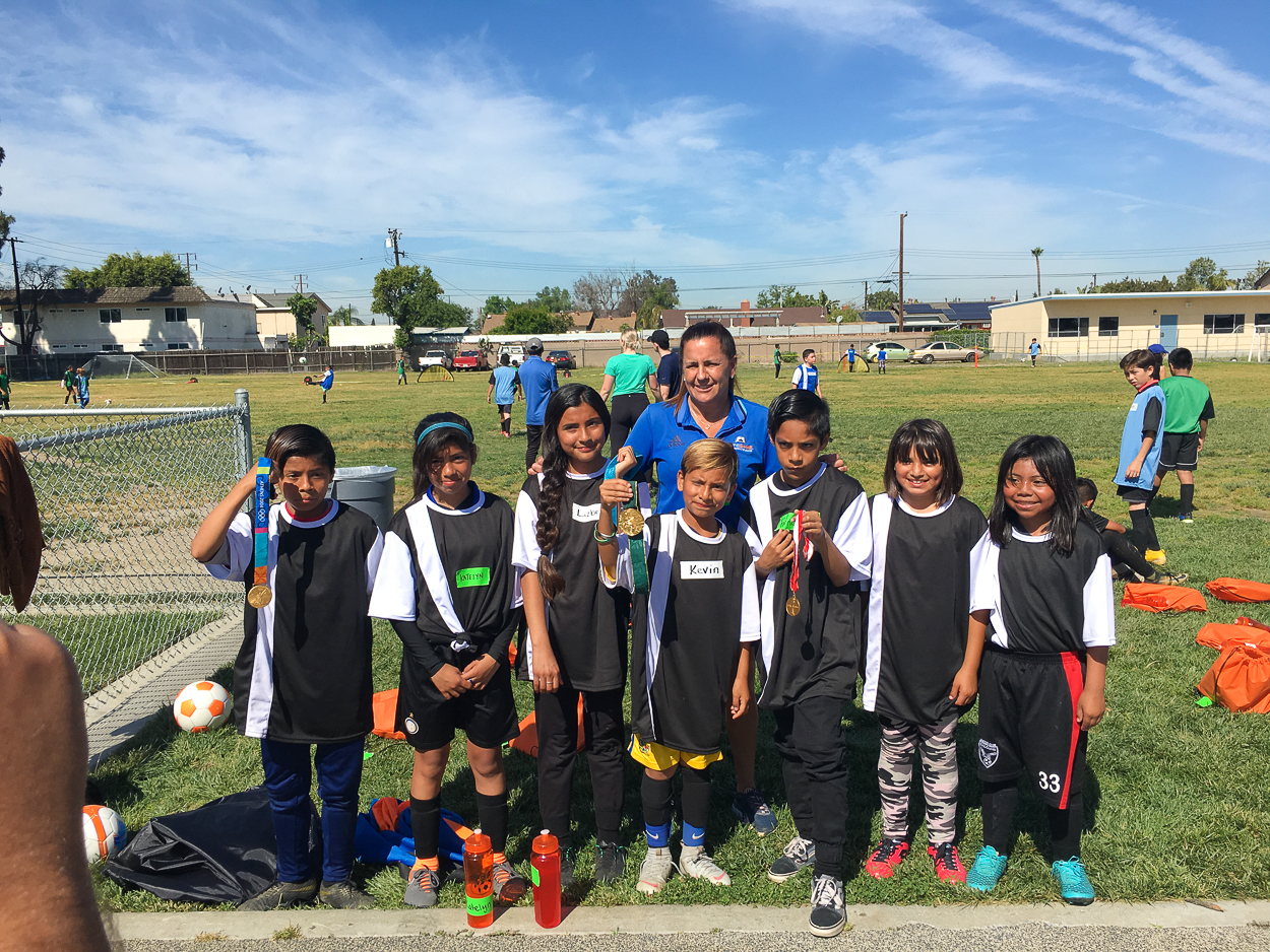 Melrose Elementary School soccer tournament.