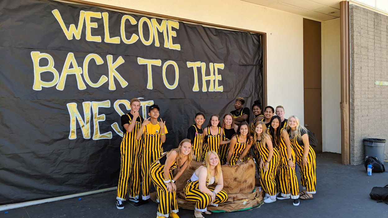 El Dorado High School ASB welcomed students "back to the nest" on their first day of the 2019-2020 school year.
