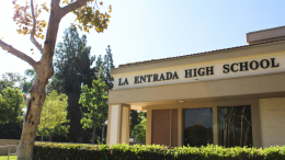 La Entrada High School's small campus in Yorba Linda.