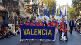 Valencia performing at Disneyland.