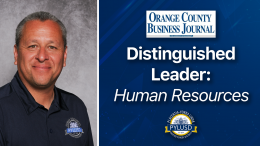 Mr. Rick Lopez, Assistant Superintendent of Human Resources, was recently distinguished as a 2022 Distinguished Leaders in Human Resources by the Orange County Business Journal.