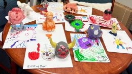 Artistic Collaboration Brings Student Monsters to Life