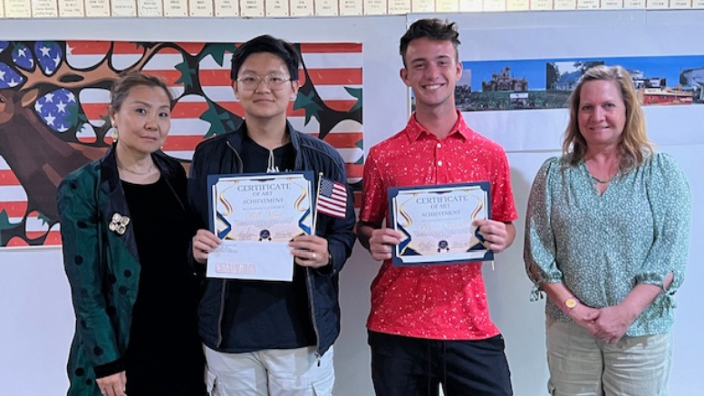 Valencia and Esperanza High School Students Shine in Garden Grove Elks Lodge Mural Contest