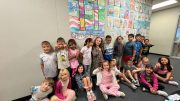 Woodsboro Elementary First Graders Create Mural Honoring September 11th