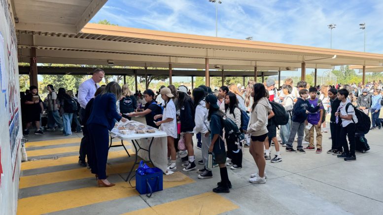 Yorba Linda Middle School Celebrates 'Smart Cookies' for Academic Excellence in AVID Program